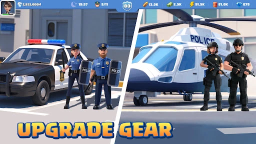 Gameplay screenshot 2 from Police Chief - Strategy game